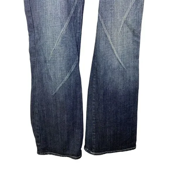 Rock & Republic Winger Jeans Women’s Winqu Flare Dark Wash Size 26 Blue - Picture 6 of 11